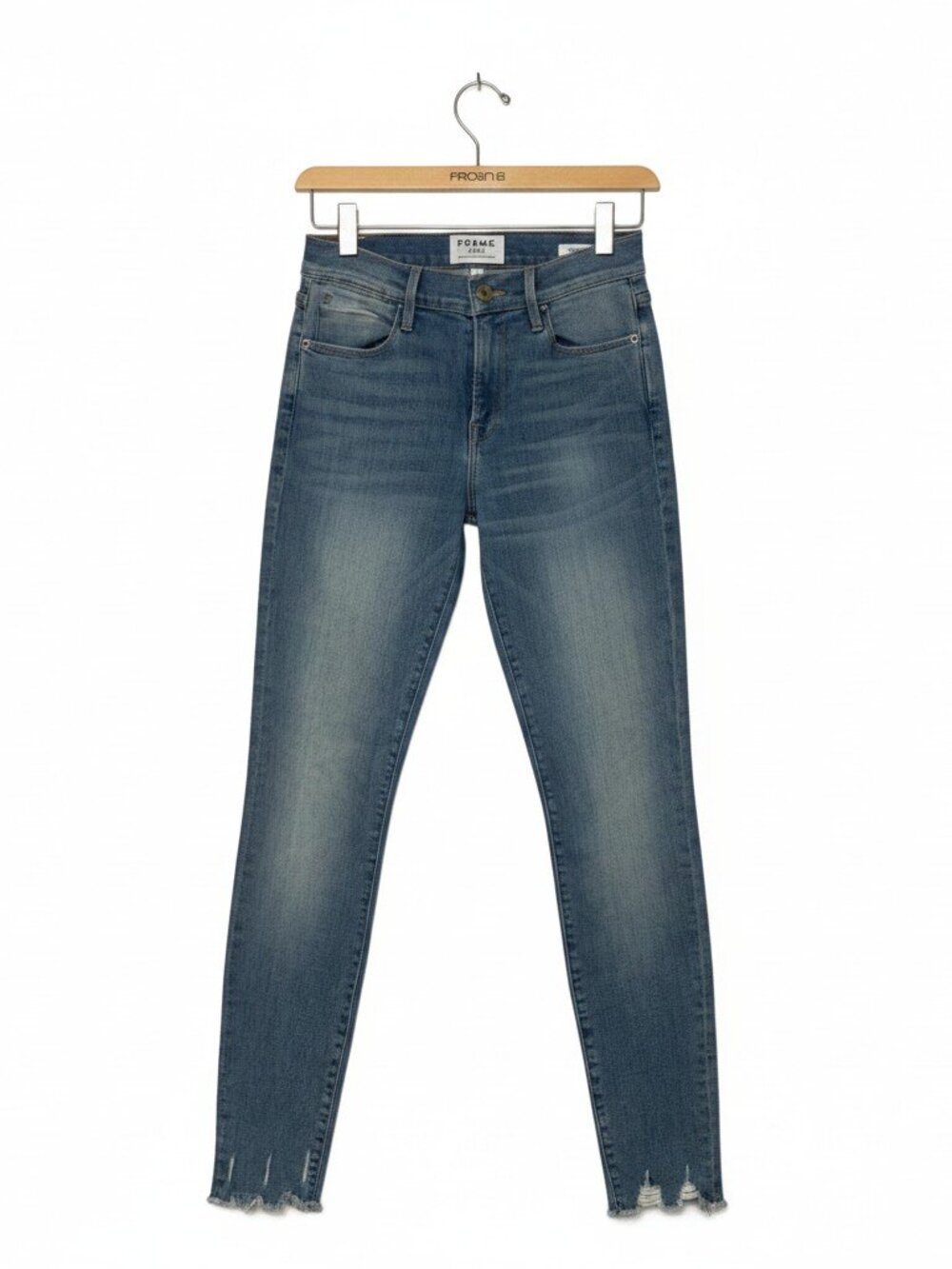 FRAME Le High Skinny High Rise Stretch Denim Jeans - Size 25